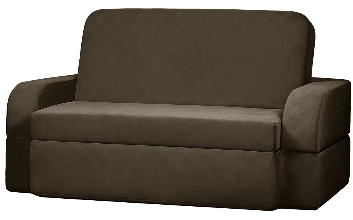 Canapea fără ramă Edka Terra 3in1 160x200x30 M8 Dark Brown