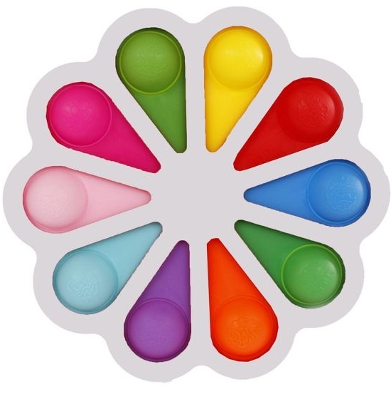 Simple-dimple Fidget Toys Pop It Flower 