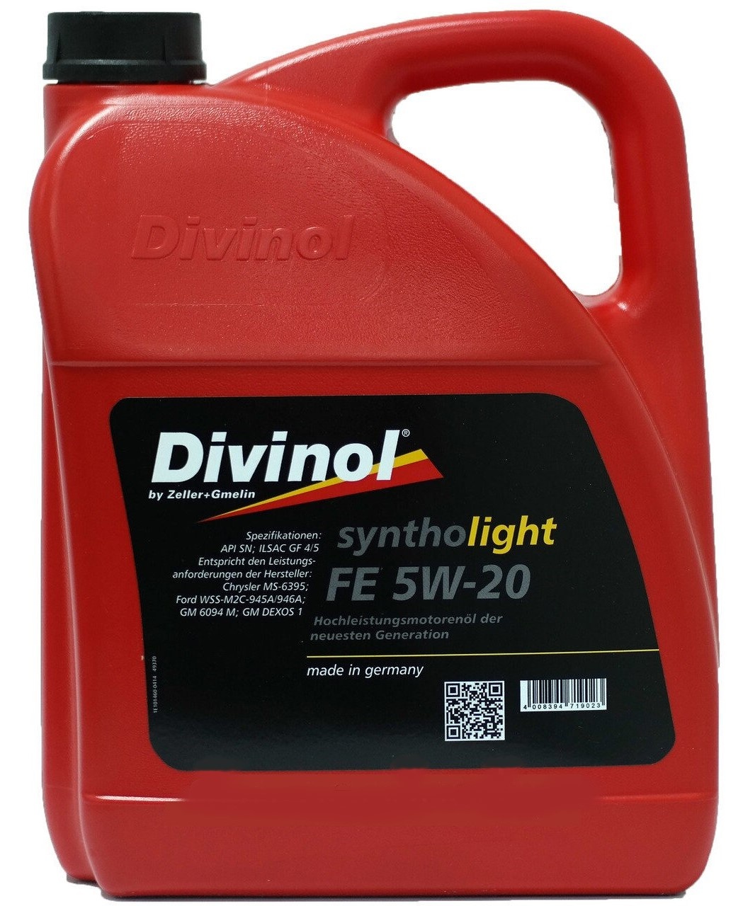 Моторное масло divinol