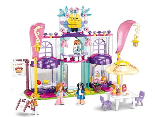 Set de construcție Sluban Girls Dream Bar (B0972)