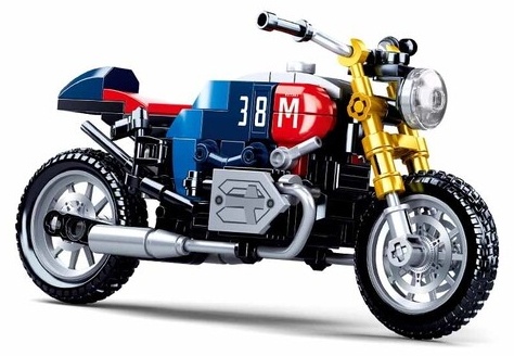 Set de construcție Sluban Model Bricks Motorcycle (B0958)