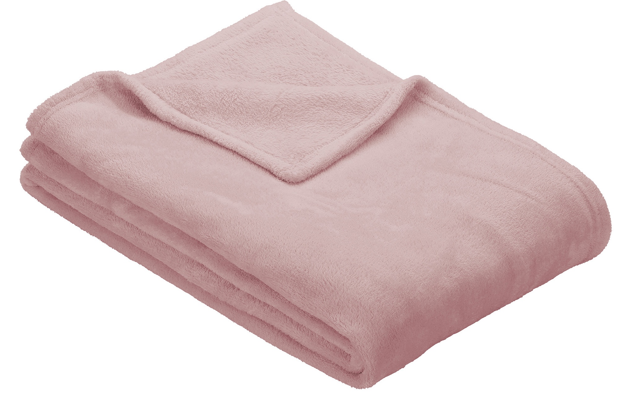 Pătura IBENA Plain Fleece Olbia 150x200cm Pink