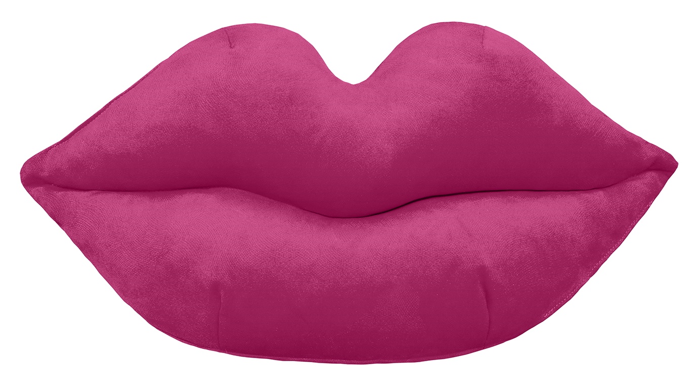 Pernă Edka Kiss M84 Pink Raspberry