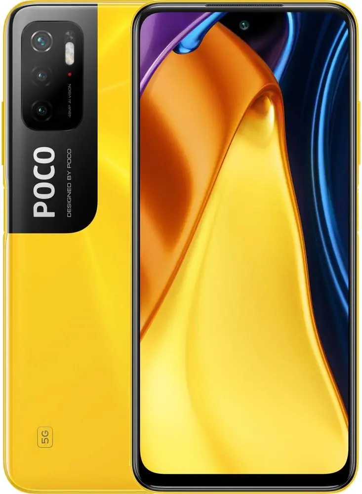 Мобильный телефон Xiaomi Poco M3 Pro 5G 4Gb/64Gb Yellow, купить по ...