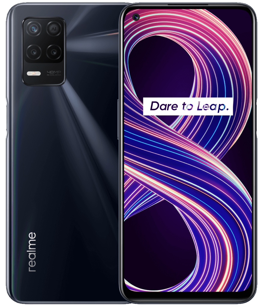 Мобильный телефон Realme 8 5G 4Gb/64Gb Supersonic Black, купить по ...