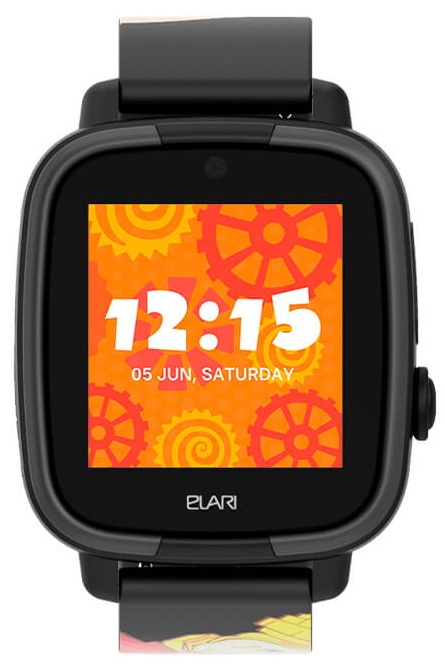 Детские умные часы Elari FixiTime Fun Black – PandaShop.md. Купить ...