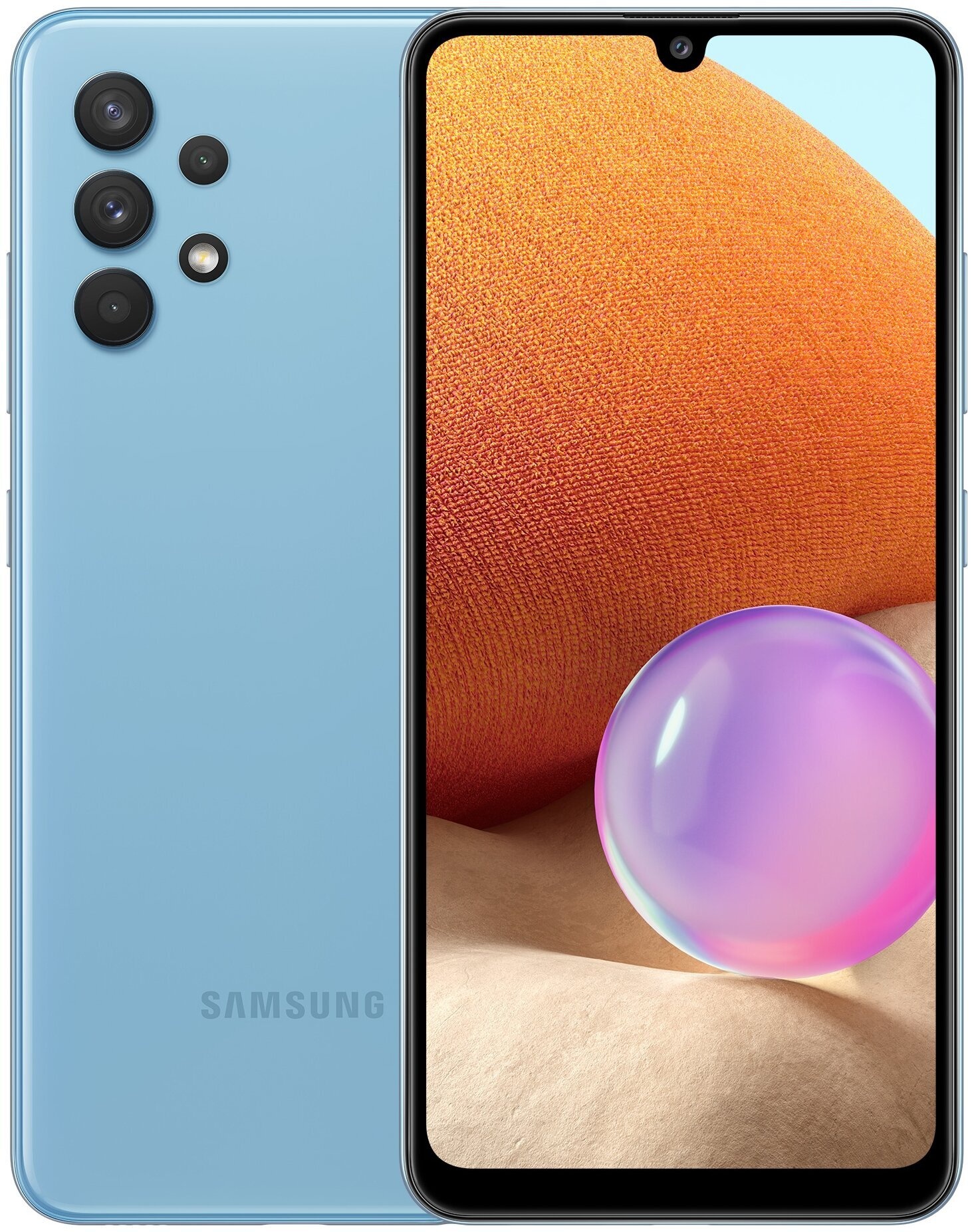 Мобильный телефон Samsung SM-A326 Galaxy A32 5G 4Gb/64Gb Awesome Blue ...