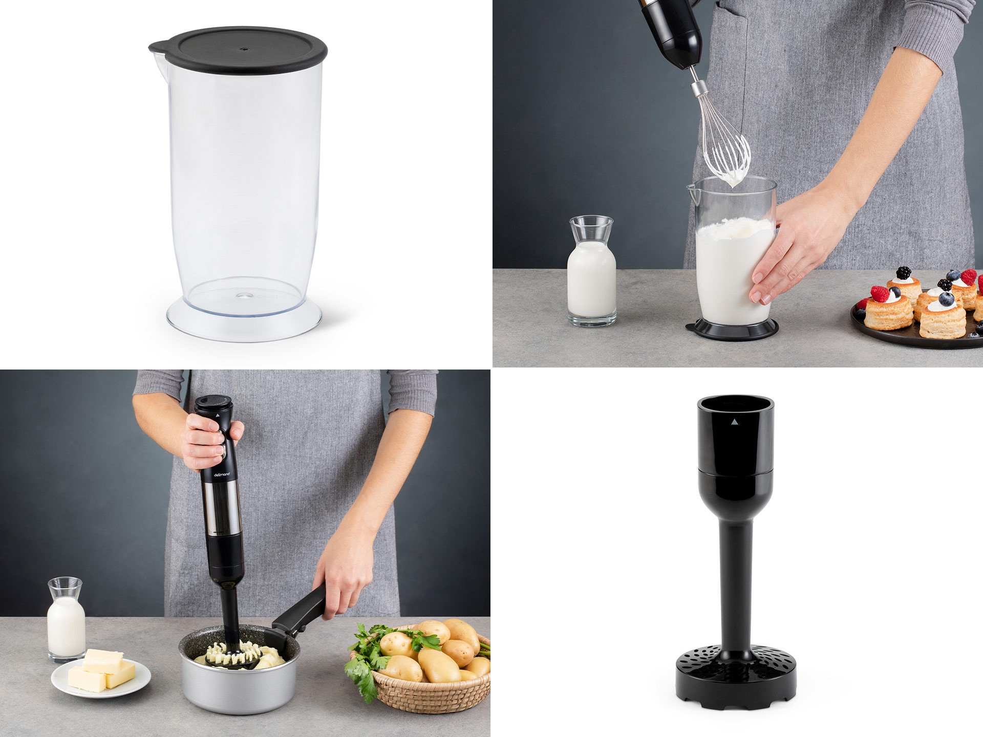 Blender Delimano Deluxe Noir (110068271), cumpără la preț avantajos cu