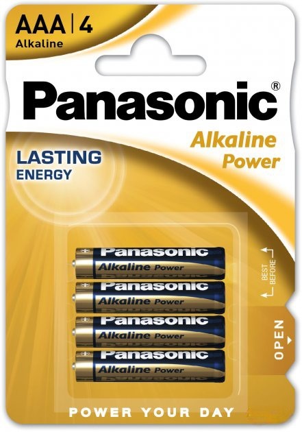 Baterie Panasonic Alkaline Power AAA Blister 4 (LR03REB/4BPR)