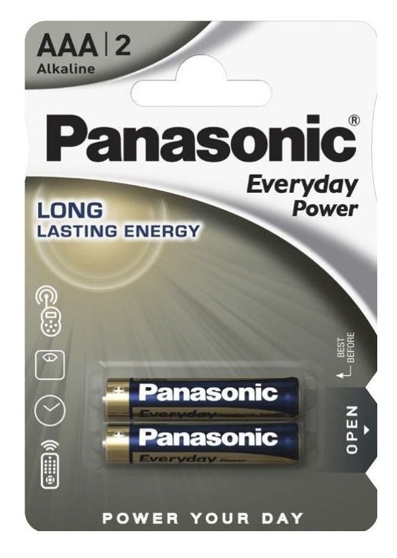 Baterie Panasonic Everyday AAA 2pcs (LR03REE/2BR)