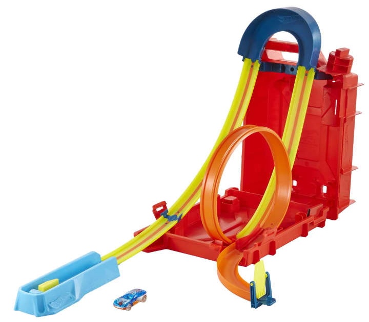 Drumul de joacă pentru copii Hot Wheels Track Builder (HDX78)