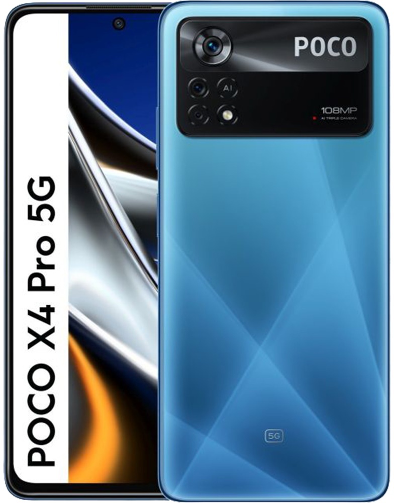 Мобильный телефон Xiaomi Poco X4 Pro 5G 8Gb/256Gb Laser Blue, купить по ...