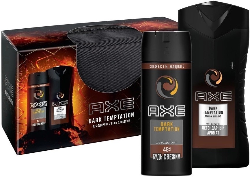 Подарочный набор AXE Dark Temptation – PandaShop.md. Купить подарочный ...