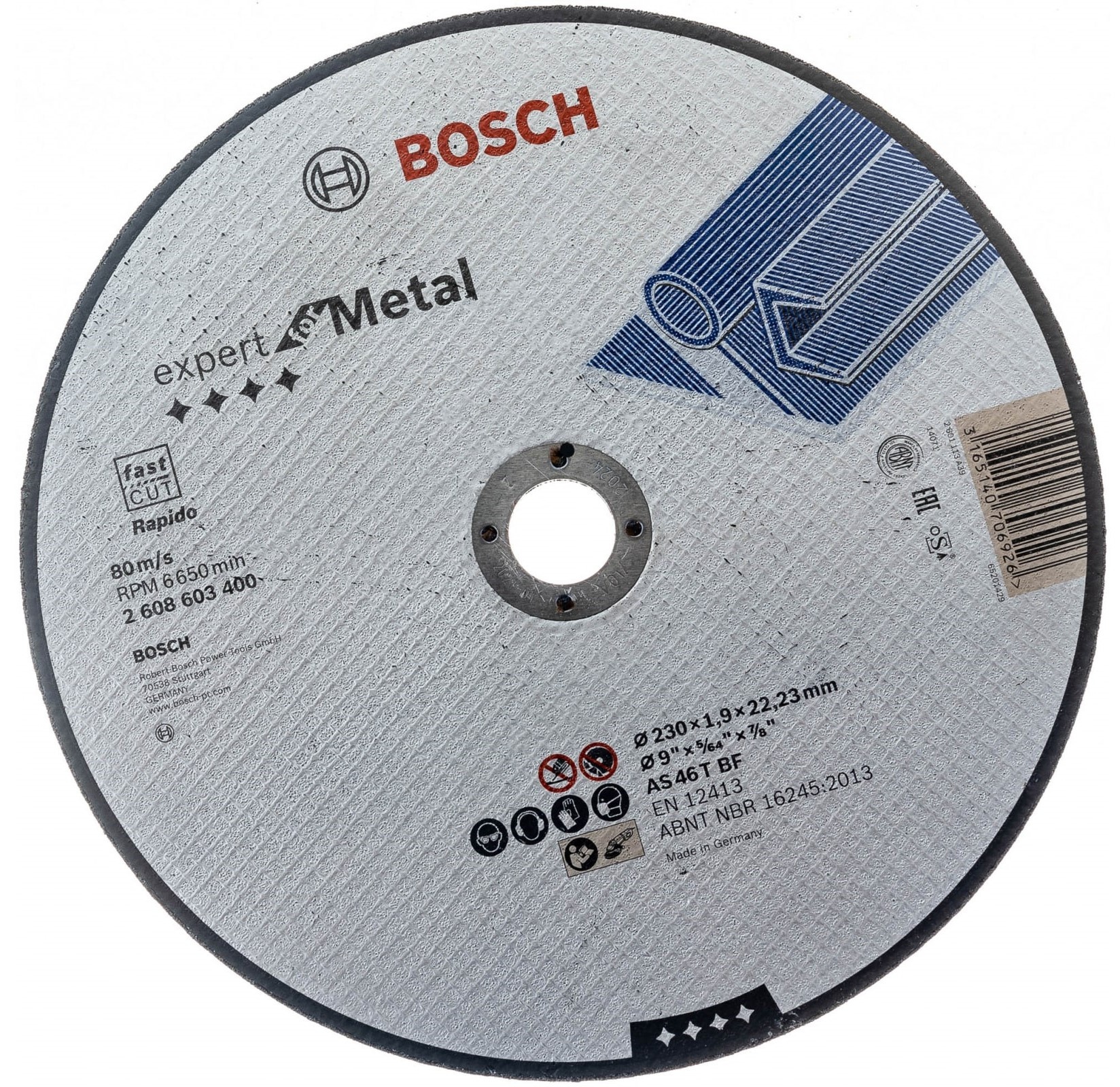Disc de tăiere Bosch B2608603400