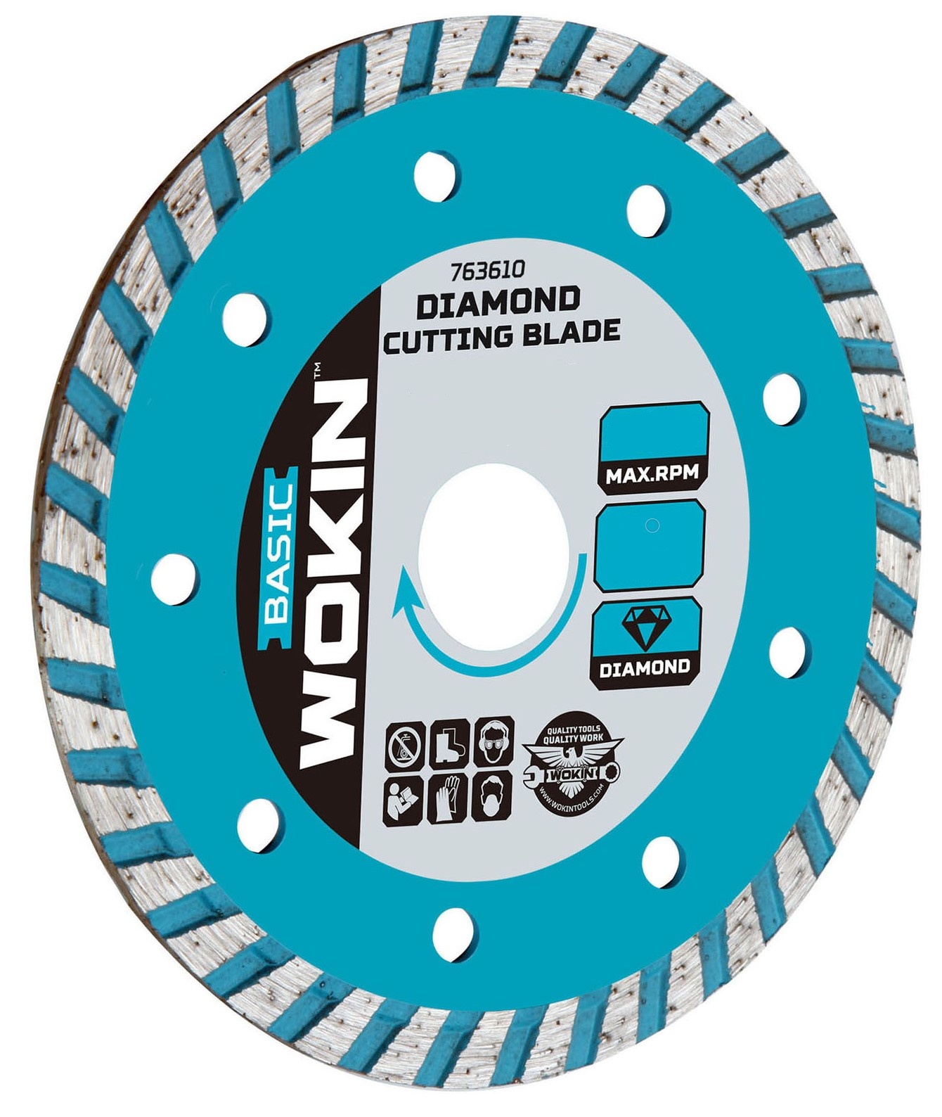 Cupa diamantat pentru slefuire Wokin 763612