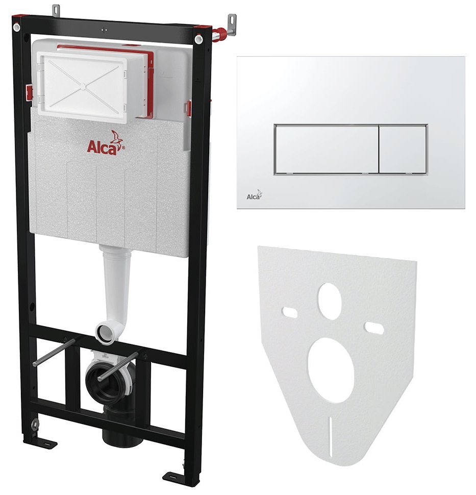 Rezervor WC îngropat cu cadru Alcaplast Sadromodul Set (AM101/1120+M91+M571) (108760)