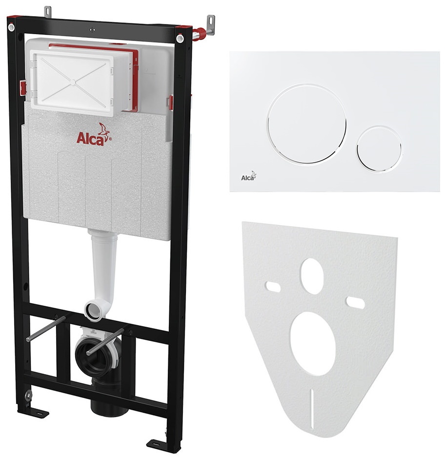 Rezervor WC îngropat cu cadru Alcaplast Sadromodul AM101/1120+M91+M670 (108759)