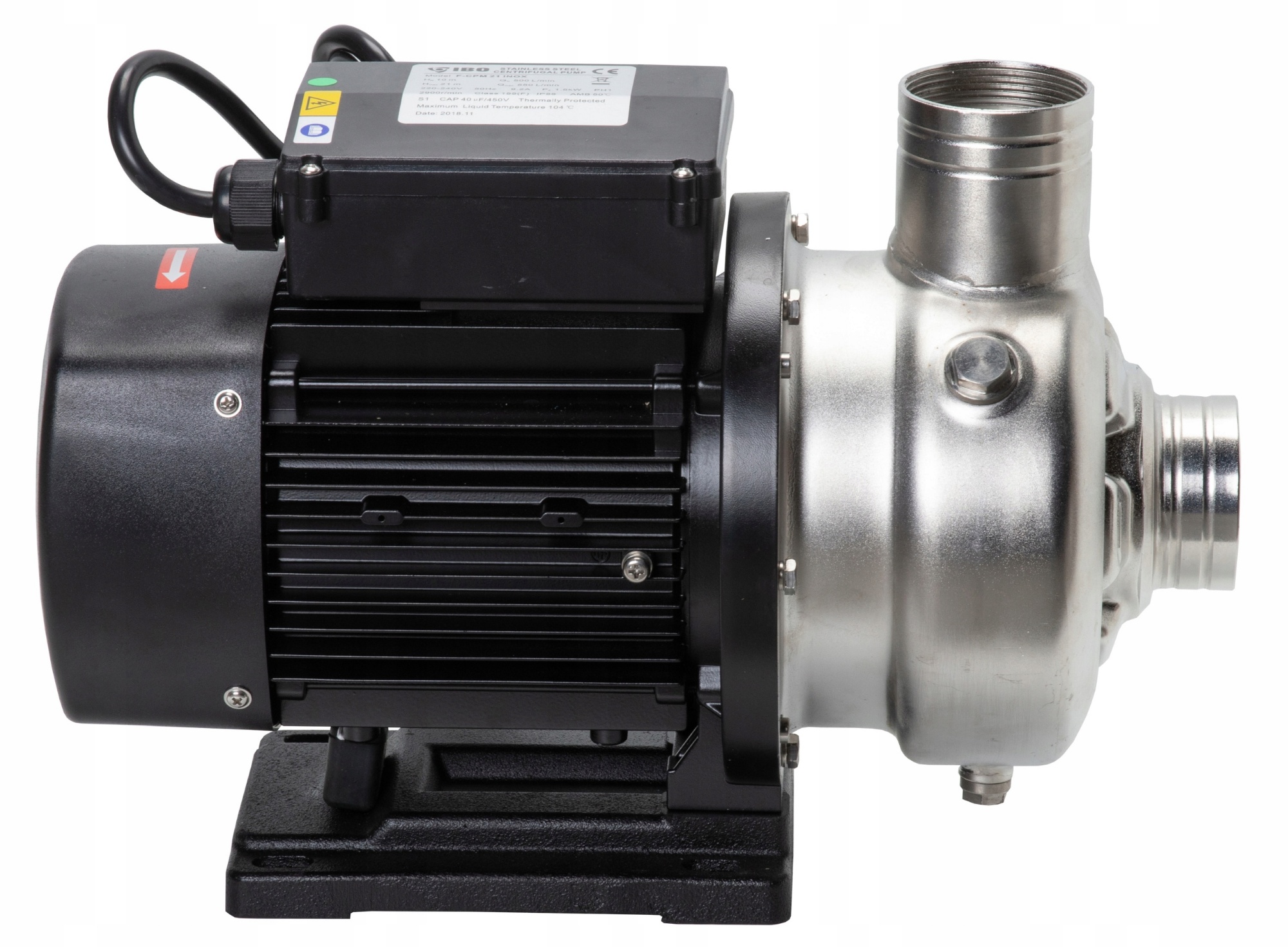 Pompă centrifugală IBO PUMPS F-CPM 27 INOX