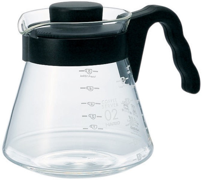 Ibric de cafea Hario V60 Coffee Server 700ml (VCS-02B)