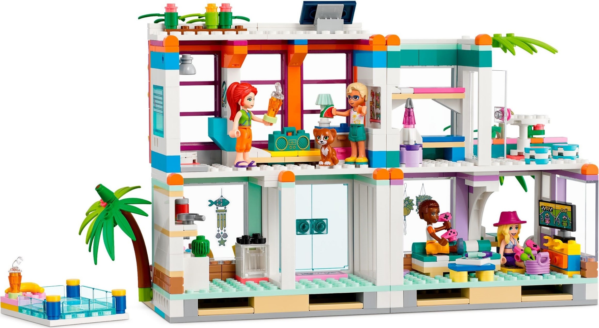 Set de construcție Lego Friends: Vacation Beach House (41709)