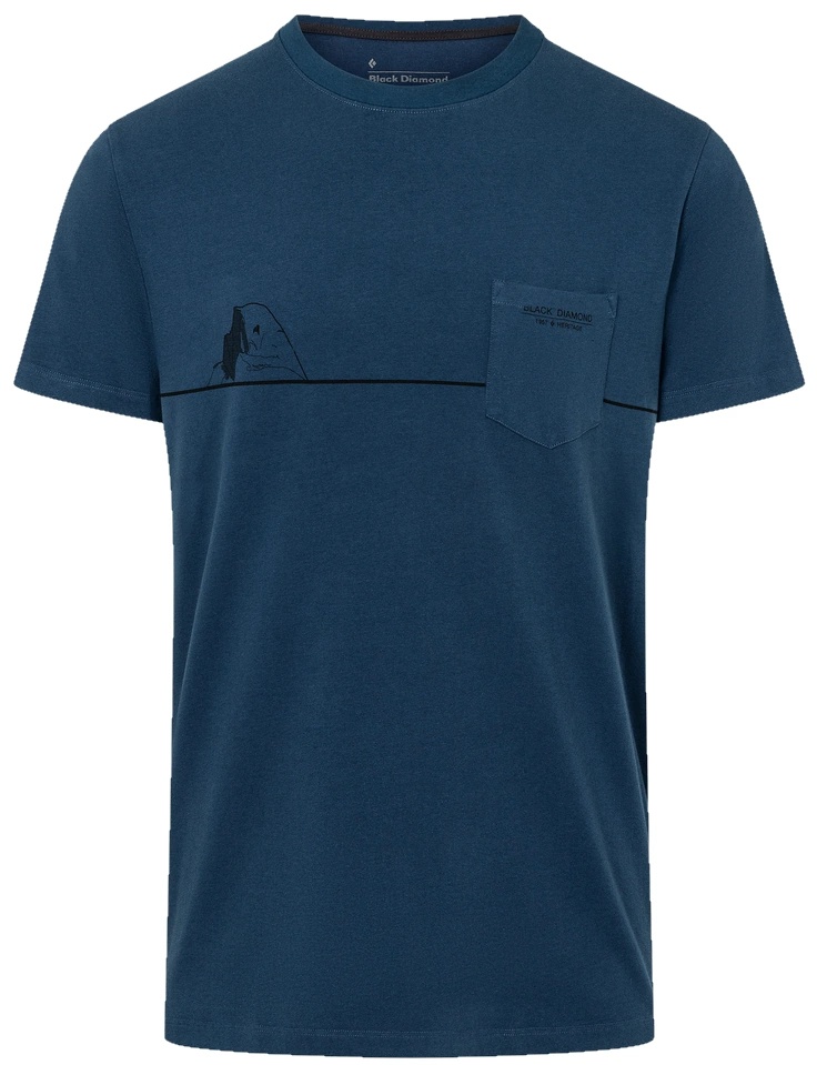 Black Diamond Half Dome Pocket T-Shirt