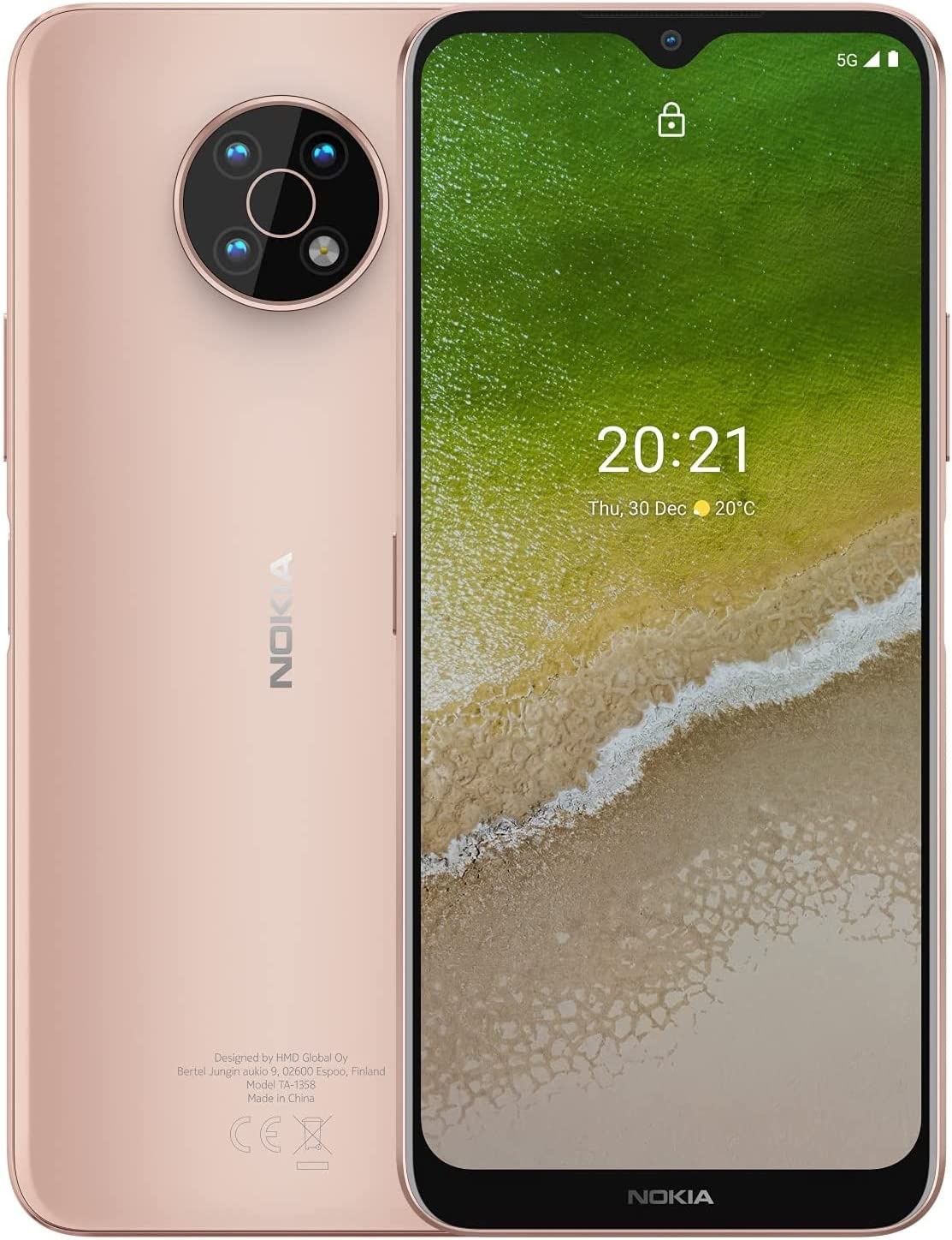 Мобильный телефон Nokia G50 5G 4Gb/128Gb Midnight Sun, купить по ...