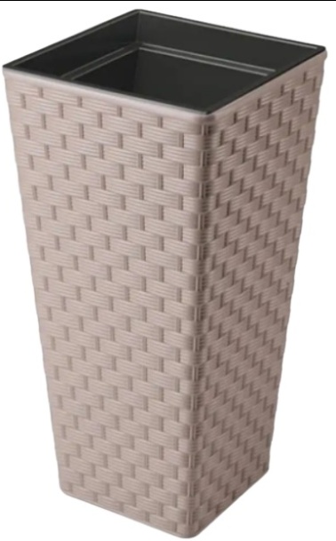 Ghiveci Form Plastic Rattana Slim (3910-051)