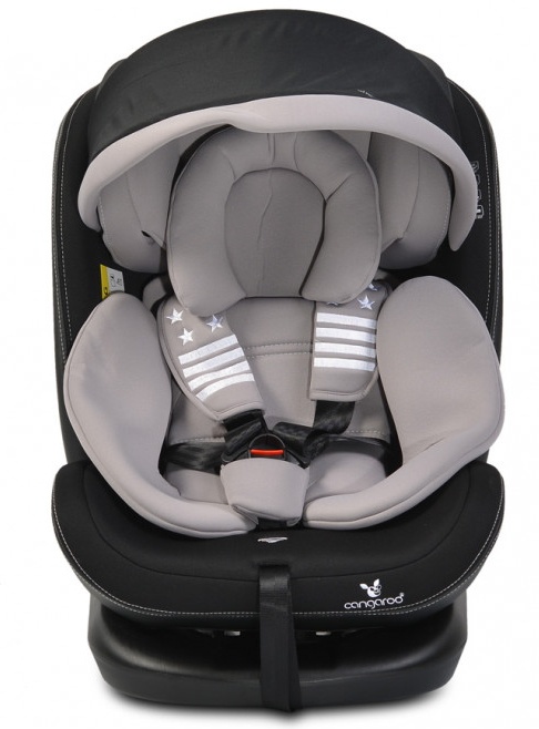 Scaun auto pentru copii Cangaroo Pilot Isofix Grey