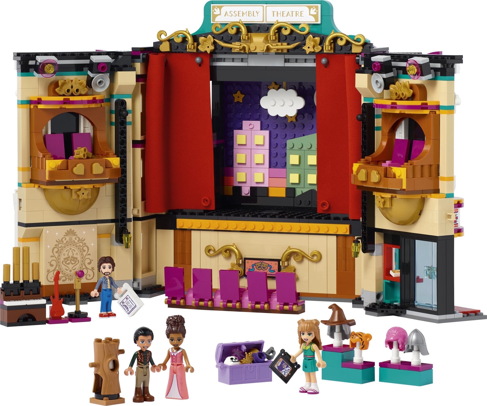 Set de construcție Lego Friends: Andrea's Theater School (41714)
