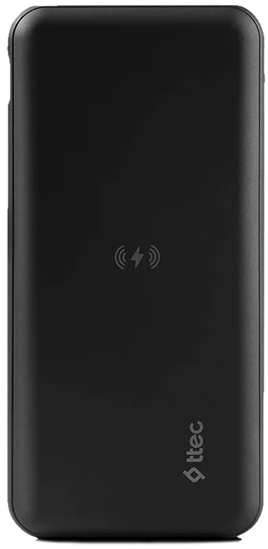 Acumulator extern Ttec Slim Pro W 10.000mAh Black