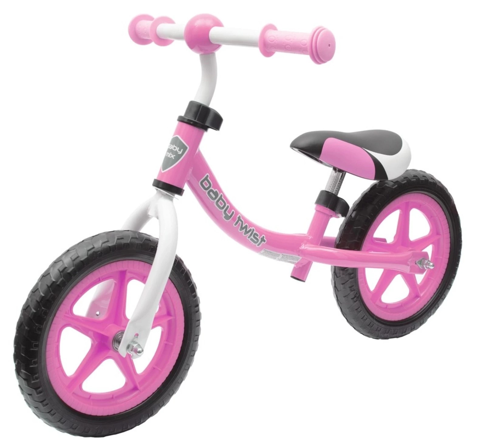 Беговел Baby Mix 12 Twist Pink – PandaShop.md. Купить беговел Baby Mix ...