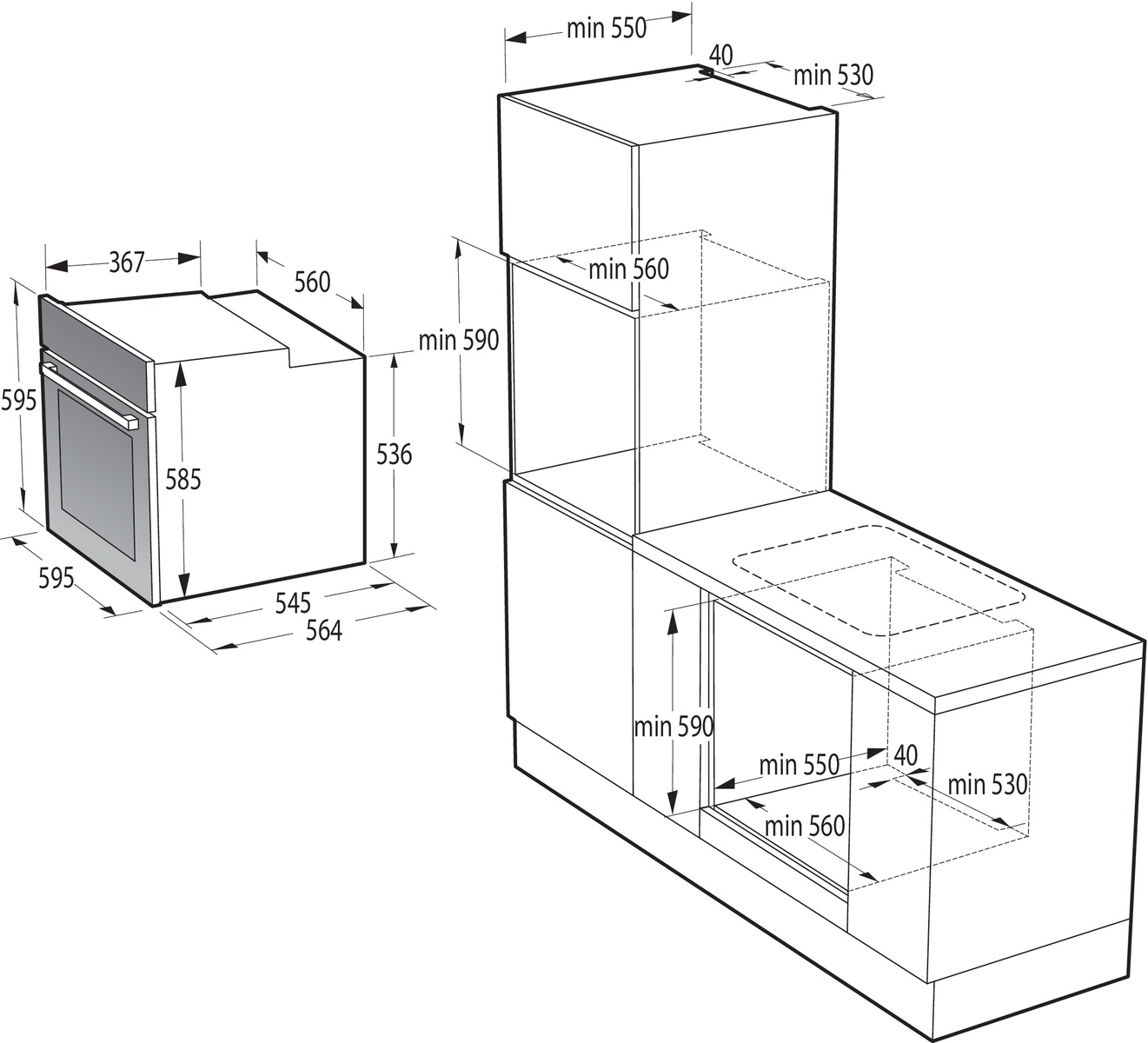 Электрический духовой шкаф Gorenje BO6735E05B – PandaShop.md. Купить ...