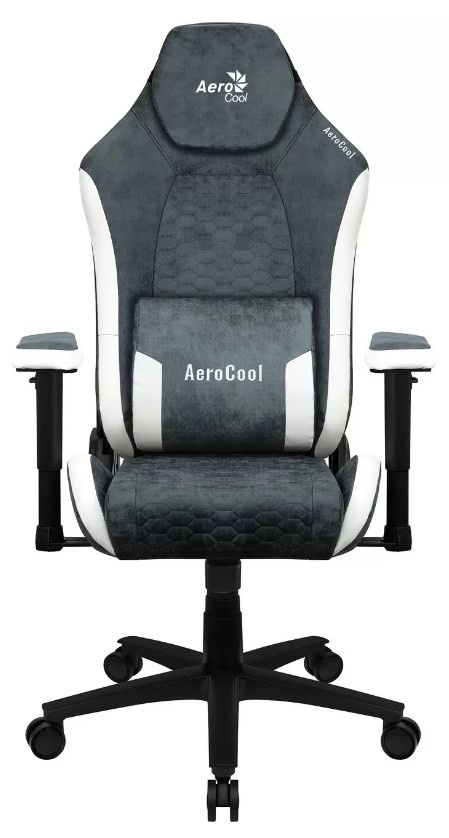 Геймерское кресло Aerocool Crown AeroSuede Steel Blue - купить по ...