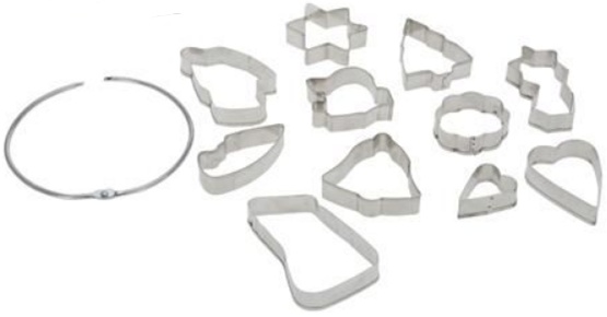 Forma pentru fursecuri Cucina (38787) 11pcs