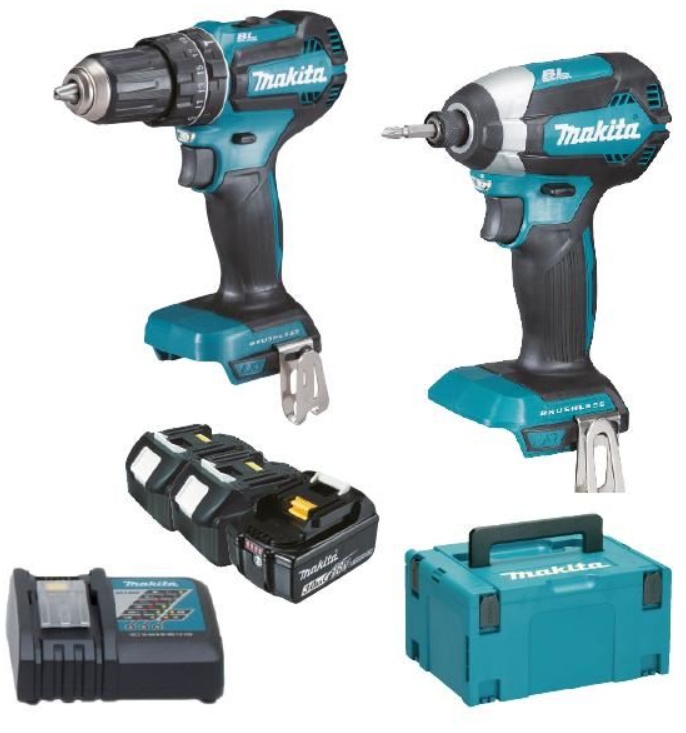 Аккумуляторная дрель шуруповерт makita lxt. Makita dlxmua504 набор электроинструмента. набор электроинструментов в чемодане. электроинструмент с вентильным двигателем. набор электроинструментов doer.