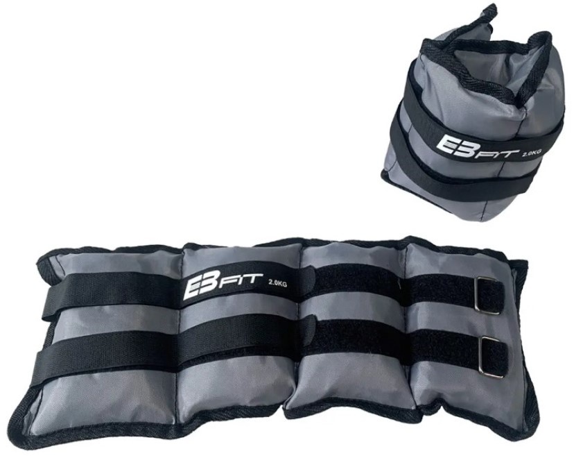 Утяжелители для рук и ног EB Fit Joints Gray 2x2kg, купить по выгодной ...