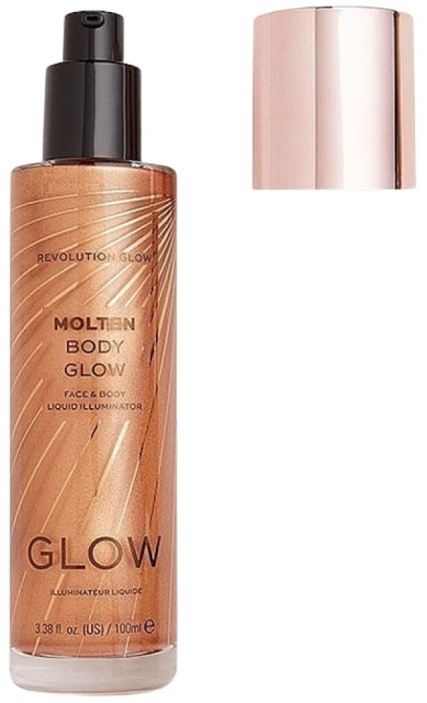 Хайлайтер Revolution Molten Body Glow Bronze 100ml, купить по выгодной ...