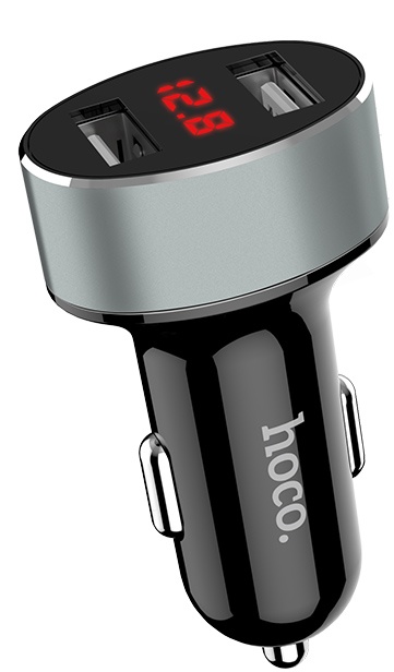 Încărcător auto Hoco Z26 Black