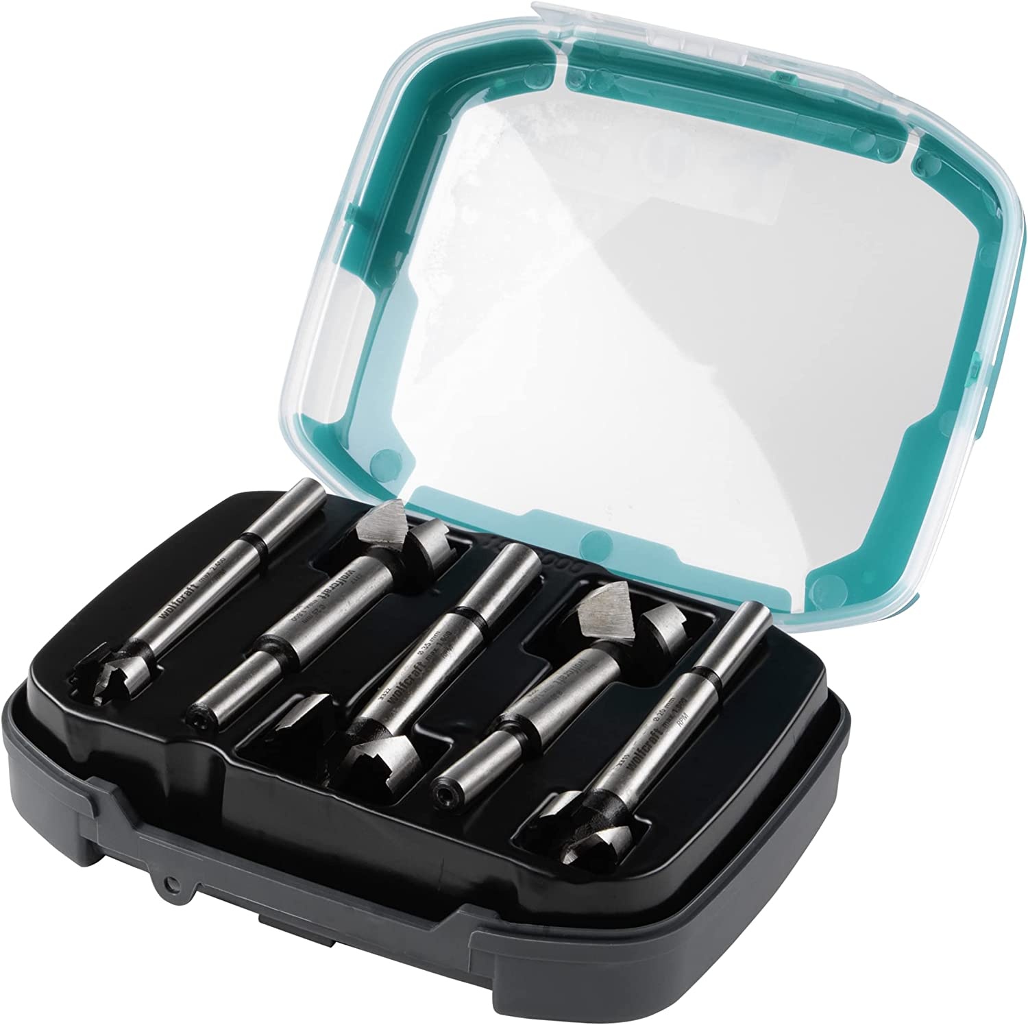 Set de burghie Wolfcraft 1002000