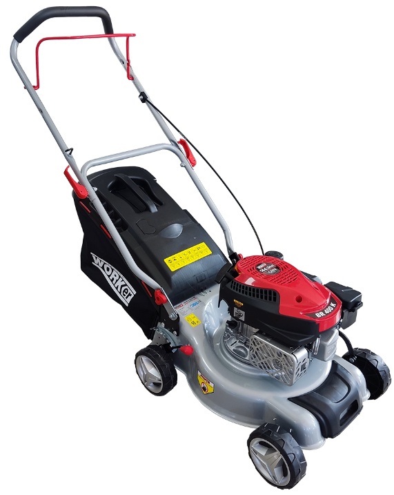 Maşina de tuns gazonul pe benzină TechnoWorker BR400K