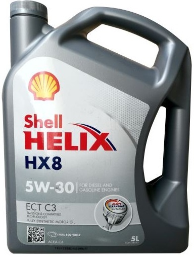Моторное масло Shell Helix HX8 ECT C3 5W-30 5L – PandaShop.md. Купить ...