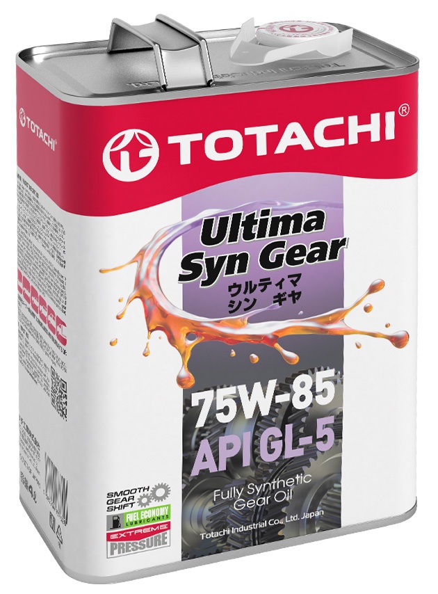 Ulei de transmisie auto Totachi Ultima Syn Gear 75W-85 GL-5 4L