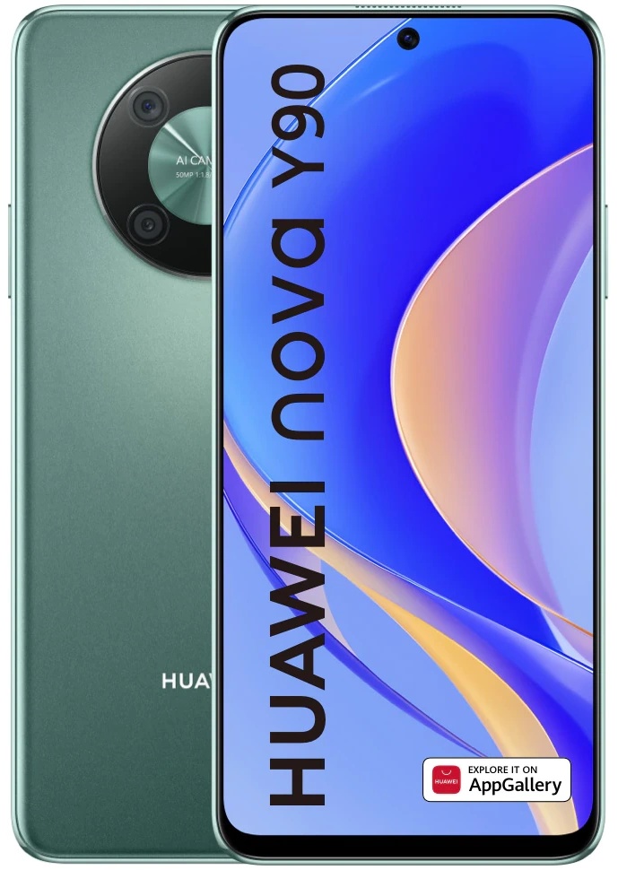 Мобильный телефон Huawei Nova Y90 6Gb/128Gb Emerald Green, купить по ...