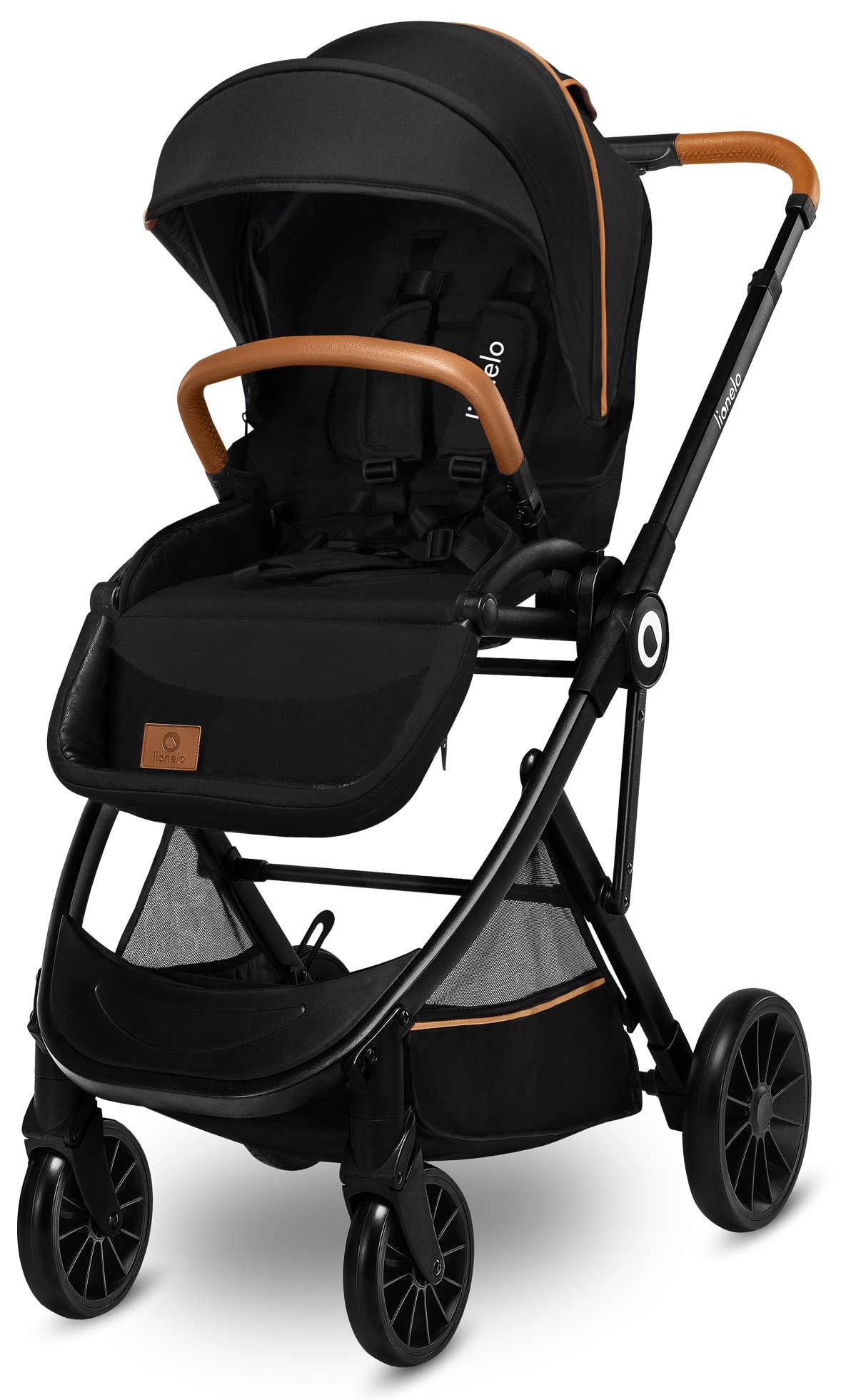 Коляска Lionelo Dani Black Onyx, купить по выгодной цене с доставкой по ...