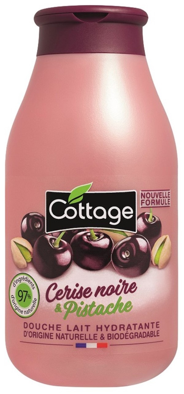 Gel de duș Cottage Shower Milk Black Cherry & Pistachio 250ml
