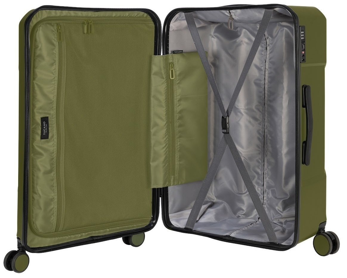 Чемодан Tucano Trolley Iron Rigid M 72L Military Green (BTRIR-M-VM ...