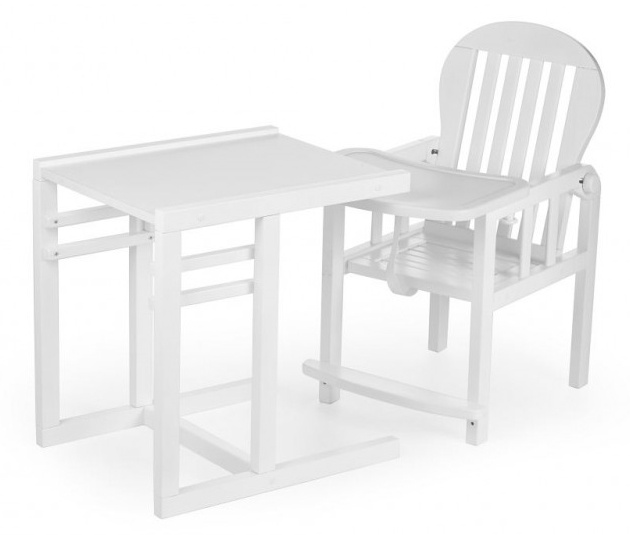 Scaun de masa Eucalyptus Tessa White (DS2-K01)