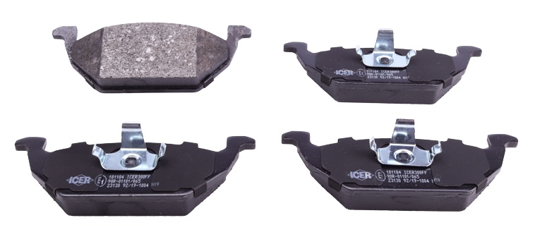 Set placute frână ICER 181184