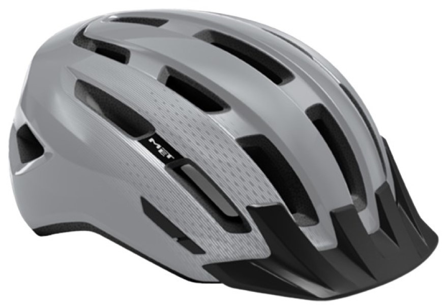 Cască Met DownTown Gray Glossy M/L