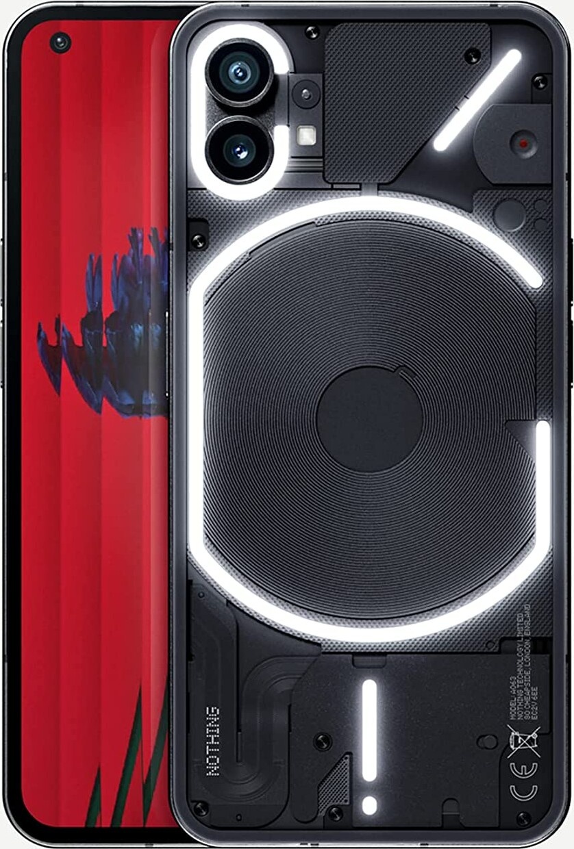 Мобильный телефон Nothing Phone (1) 5G 8Gb/256Gb Black, купить по ...